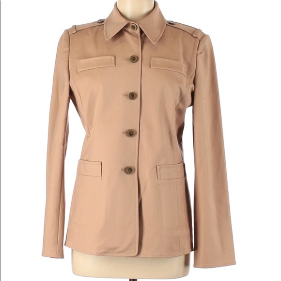 Ellen Tracy Camel Coat Size 8